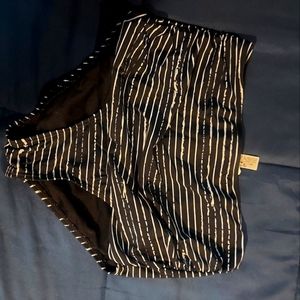 Womens size 8 Large high-waisted Bathing suit bottoms